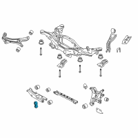OEM Ford Taurus Lower Control Arm Damper Diagram - 6F9Z-4719-A