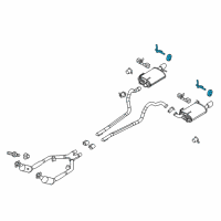 OEM Ford Mustang Hanger Diagram - BR3Z-5277-D