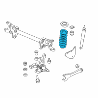 OEM Ford Coil Spring Diagram - 5C3Z-5310-BA