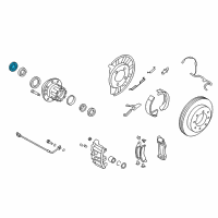 OEM Ford F-350 Axle Seal Diagram - CC3Z-1S175-A