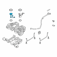 OEM Ford Edge Fuel Pump Diagram - F2GZ-9275-A
