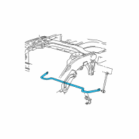 OEM Ford Expedition Stabilizer Bar Diagram - F75Z5A772CA
