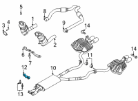 OEM Ford Explorer Mount Bracket Diagram - L1MZ-5K291-A