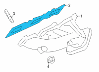 OEM Ford F-150 Manifold Gasket Diagram - JL3Z-9448-A