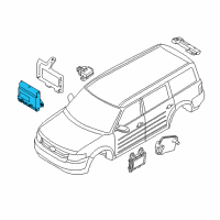 OEM Ford Flex Module Diagram - DA8Z-19G481-F