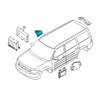 OEM Ford Edge Receiver Diagram - BB5Z-15K602-P