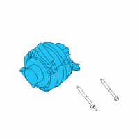OEM Lincoln Zephyr Alternator Diagram - 6E5Z-10346-BA