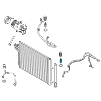 OEM Ford Focus Hose & Tube Assembly Valve Diagram - 1S7Z-19D701-A