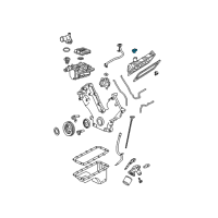 OEM Ford Expedition Oil Filler Cap Diagram - XWAZ6766AA
