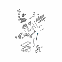 OEM Ford Expedition Dipstick Diagram - 4L3Z-6750-AA