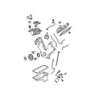 OEM Ford Expedition Cover Gasket Diagram - XL3Z-9461-CA