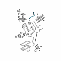 OEM Ford Expedition Oil Feed Tube Diagram - 2L1Z-6622-AA