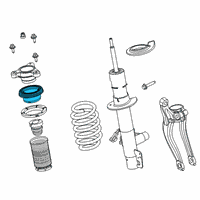 OEM Lincoln Bearing Diagram - LC5Z-18198-A