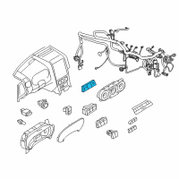 OEM Ford Explorer Sport Trac Heat Switch Diagram - 6L2Z-13D730-CAA