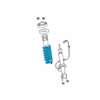 OEM Ford Expedition Coil Spring Diagram - JL1Z-5310-A