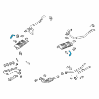 OEM Ford Crown Victoria Hanger Diagram - 3W1Z-5A205-AA