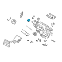 OEM Ford Fiesta Adjust Motor Diagram - BE8Z-19E616-A