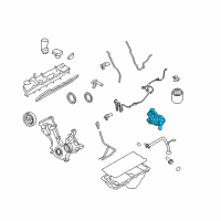 OEM Ford Expedition Oil Pump Diagram - 5L3Z-6600-A