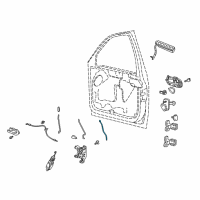 OEM Ford Expedition Control Rod Diagram - XL1Z-7822153-AA