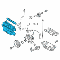 OEM Ford Escape Intake Manifold Diagram - DS7Z-9424-M