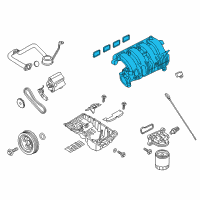 OEM Ford Mustang Intake Manifold Diagram - FR3Z-9424-P