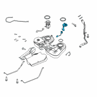 OEM Ford Taurus X Fuel Pump Diagram - 8A4Z-9275-B