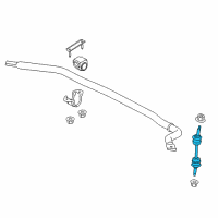 OEM Ford Expedition Stabilizer Link Diagram - 7L1Z-5K483-C