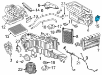 OEM Ford F-150 Adjust Motor Diagram - FL3Z-19E616-F