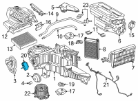 OEM Lincoln Navigator Expansion Valve Diagram - HL3Z-19849-C