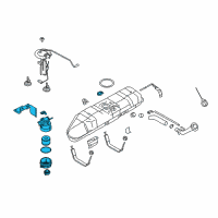OEM Ford E-350 Super Duty Fuel Pump Diagram - 9C2Z-9G282-A