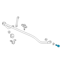 OEM Lincoln MKZ Damper Bolt Diagram - -W500546-S439