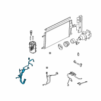 OEM Ford Escape Hose & Tube Assembly Diagram - 9M6Z-19D850-B