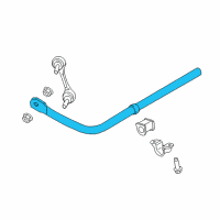 OEM Ford Edge Stabilizer Bar Diagram - F2GZ-5A772-A