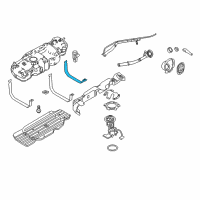 OEM Ford Expedition Support Strap Diagram - 5L1Z-9054-BB