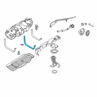OEM Ford Expedition Support Strap Diagram - DL1Z-9092-A