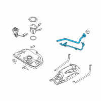 OEM Ford Fusion Pipe Assembly Diagram - 8E5Z-9034-A