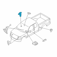 OEM Ford Side Sensor Diagram - BL3Z-14B345-A