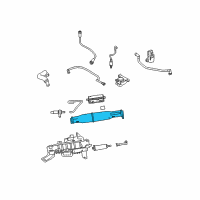 OEM Ford Expedition Canister Diagram - 5L1Z-9D653-AA