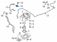 OEM Ford Pump Assembly Diagram - HC3Z-5H297-A