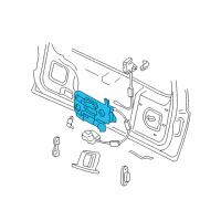 OEM Lincoln Aviator Control Assembly Diagram - 2C5Z-7843170-AA