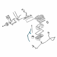 OEM Ford E-250 Tube Assembly Diagram - 4C2Z-6754-CA