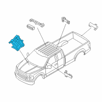 OEM Ford Expedition Control Module Diagram - JU5Z15604BY