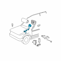 OEM Ford Escape Clock Spring Diagram - YL8Z-14A664-AA