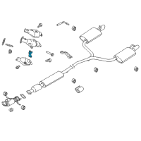 OEM Ford Explorer Mount Bracket Diagram - FB5Z-5K291-A