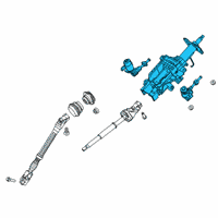 OEM Ford Explorer Steering Column Diagram - L1MZ-3C529-B