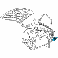 OEM Ford Expedition Latch Diagram - 5L3Z-16700-A