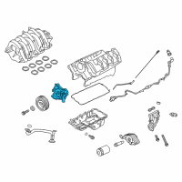 OEM Ford F-150 Oil Pump Diagram - BR3Z-6600-A