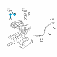 OEM Lincoln Continental Fuel Pump Diagram - GD9Z-9275-A