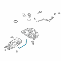 OEM Ford Fusion Support Strap Diagram - 6E5Z-9092-AA