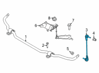 OEM Ford Escape LINK Diagram - LX6Z-5K484-E